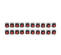 NDNCZDHC 20 pièces 6x6x7.3mm interrupteur à bouton-poussoir Tactile interrupteur Micro Tact étanche à l'eau