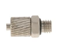 NDNCZDHC 20Pcs M5 4mm Pneumatique Air Droit Raccord Rapide, 0 à 1.6MPa Connecteur Mâle Tuyau D'air Raccord Rapide