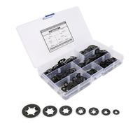 NDNCZDHC 280Pcs Internal Tooth Lock Washer Gasket Kit M3-M12 Push Nuts Assortment