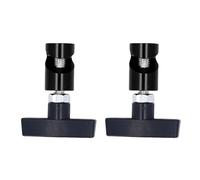 NDNCZDHC 2PCS Car Hood Support Rod Fixing Tool Multipurpose Lifting Rod Anti Pinch Device for Sedans SUVs Vehicle (Black)