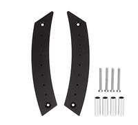 NDNCZDHC 2pcs Door Panel Pull Handle Set Aluminium Alloy Labor Saving High Strength Rust Proof for Cars (Noire)