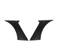 NDNCZDHC 2Pcs Front Side Mudguard Trim Scoop Enhanced Aerodynamics Stylish Look Impact Proof Front Splash Guard Trim for Vehicle