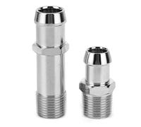 NDNCZDHC 2pcs Heater Hose Fittings Connector for 3/4in Water Pump 5/8in Intake Auto Car Accessory