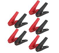 NDNCZDHC 5 Sets 30A Insulated Alligator Clips, Steel Copper Plated Electric Circuit Testing Plug Connector Insulated Clip