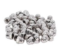NDNCZDHC 50PCS Cap Nuts Set, DIN1587 A2-70 Stainless Steel Fastener Accessory Acorn Nuts for Maintenance Repair (avec)