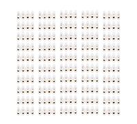 NDNCZDHC 50Pcs Terminal Block Strip ThroughType FlameRetardant Wire Connector 60A Industrial Supplies (Four in and four out)