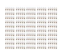 NDNCZDHC 50Pcs Terminal Block Strip ThroughType FlameRetardant Wire Connector 60A Industrial Supplies (Five in and five out)