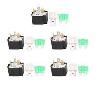 NDNCZDHC 5pcs Car Flasher Relay 4Pins DC 12V 30A Vehicle FuseShockproof Light Controlling JD1912