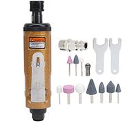 NDNCZDHC Air Die Grinder Pneumatic Engraving Polished Trimming Machine Set 22000rpm 0.6MPa KP-621 (EU Style)