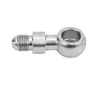 NDNCZDHC AN-4 Eye Banjo Adapter Stainless Steel Fitting Accessory Fit for M12 Banjo Bolts