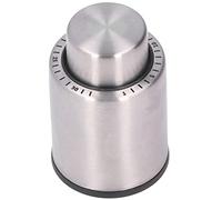 NDNCZDHC Bouchons sous vide en acier inoxydable pour bouteille de vin avec un tampon rotatif de date, bouchon anti-fuite pour bouteille de vin rouge