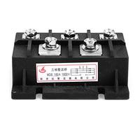 NDNCZDHC Bridge Rectifier Module, 1600V 150A High Power 3 Phase Diode 5 Terminals Rectifier for Industrial AC to DC Conversion