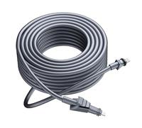 NDNCZDHC Câble POE de 10 m pour câble de remplacement plat haute performance IP68 étanche à l'eau Plug and Play en cuivre étamé en plastique