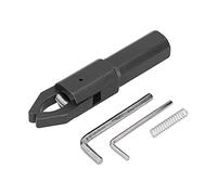 NDNCZDHC CNC Lathe Bar Tuller Tool, 160 mm / 6,3 pouces Total Longueur Spring Conception rétractable Design Integrated Jaws Handled Handle CNC Bar Tuler (25 * 25 mm)