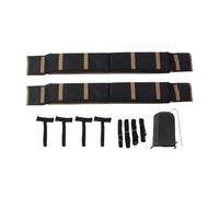 NDNCZDHC Coussin de galerie de Toit Souple Pliable pour Voiture multifonctionnelle avec Sangle sécurisée pour SUV, berlines, Voitures à 2 ou 4 Portes