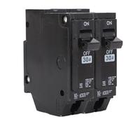 NDNCZDHC Disjoncteur enfichable 2 pièces 30A 1P, protecteur de commutateur d'air domestique miniature sur rail DIN, disjoncteur de type THQL compatible avec le tableau GE