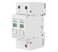 NDNCZDHC Dispositif Parafoudre Domestique 1 Pièce, 220V 2P 40Ka Dispositif Parafoudre Basse Tension De Protection Contre Les Surtensions pour la Protection Contre la Foudre