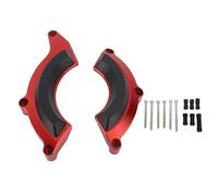 NDNCZDHC Engine Stator Guard Cover Crash Protector Aluminum Alloy Rugged Construction for Z900 2017 to 2019 (Red)