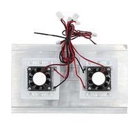 NDNCZDHC Ensemble De Ventilateur De Refroidissement à Double Radiateur, Réfrigérateur Thermoélectrique électronique à Double Refroidisseur BYS459-1500 120 W 12 V