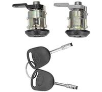 NDNCZDHC Front Door Lock Barrels Left + Right Locking Cylinder Keys Fit for Courier