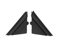 NDNCZDHC Front Door Mirror Flag Panel 1SH16KX7AA Left Right Deformation Proof Black Door Mirror Flag Cover for 500 2012 to 2019