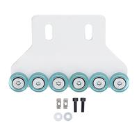 NDNCZDHC Machine à banderoler les chants avec 6 roues en fer et matériaux PU