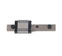 NDNCZDHC MGN12H Linear Rail Guide, 0.5in Width Bearing Steel Linear Motion Guides, M3 Thread Miniature Linear Rail Slide Guide (for 200mm)