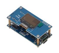 NDNCZDHC Module Charge Rapide 100 W, USB Type C, Sortie de Type A, Affichage la Tension et du Courant, protocoles complets prenant en Charge SCP FCP pour iOS QC4.0 PD3.0