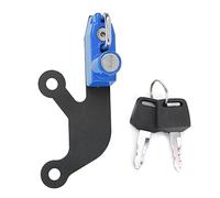 NDNCZDHC Motorcycle Anti Theft Helmet Lock Left Side Fits for Z 650 2017+ (Bleue)