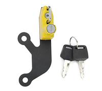 NDNCZDHC Motorcycle Anti Theft Helmet Lock Left Side Fits for Z 650 2017+ (Jaune)