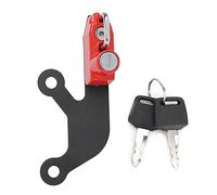 NDNCZDHC Motorcycle Anti Theft Helmet Lock Left Side Fits for Z 650 2017+ (Rouge)