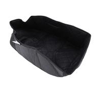 NDNCZDHC Motorcycle Rear Trunk Cargo Liner Protector Waterproofing PU Leather Seat Bucket Storage Box Pad Replacement for Giorno 125 2025 (Black Stitch)