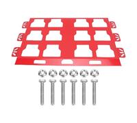 NDNCZDHC Mounting Plate for Tool Storage and Organization System Metal Base Replacement for Packout Toolboxes (Red)