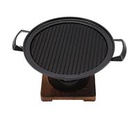 NDNCZDHC Petit Gril De Table, Gril à Charbon Portable, Mini Barbecue, Gril à Charbon sans Fumée pour Barbecue Intérieur, Maison, Pique-Nique, Camping