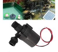 NDNCZDHC Pompe à Eau Submersible sans Balais G1/2 "720L/H, 24V DC, pour étang, Aquarium, Système De Circulation d'eau De Fontaine Solaire