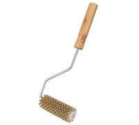 NDNCZDHC Rouleau en fibre de verre 100 mm, outil roulement fibre verre alliage aluminium, brosse à rouleaux de stratification lavable acétone pour fabrication FRP