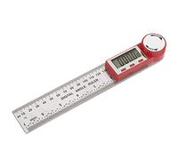 NDNCZDHC Stainless Steel Digital Angle Ruler, 360 Degree Electronic Ruler, ±0.2°Accuracy Angle Measuring Tool with LCD Display