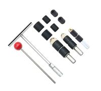 NDNCZDHC Stainless Steel Pipe Water Stopper Kit, Hot Melt Water Stop Needles, Plumbing Tool for Walls Corners and Pipes