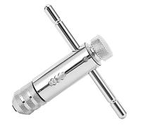 NDNCZDHC T Handle Ratchet Wrench, Bearing Steel Adjustable Hand Tool with for M3 to M8 Tap Screw Extractors
