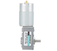 NDNCZDHC Turbine WormGear Motor DC Large Torsion Low Speed Control Micro 2-Way DC12V 40WB-555YSF (300rpm/min)