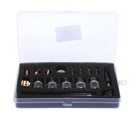 NDNCZDHC Welding Torch Accessories Kit Glass Cup Welder Consumables for WP9/20 Power Tool