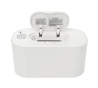 NDNCZDHC Wipe Warmer, 10W Diaper Warmer with 24h Intelligent Constant Temperature Portable Wipes Warmer, 7.9x5.0in (White)