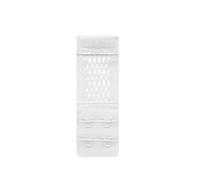 NDSJAIE Extensions de Soutien-Gorge Ensemble de 4 Crochets d'extension Soutien-Gorge Respirants Reliant Le Dos pour Le Bricolage(Tqk-2Pk-White-4Pcs)