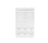 NDSJAIE Extensions de Soutien-Gorge Ensemble de 4 Crochets d'extension Soutien-Gorge Respirants Reliant Le Dos pour Le Bricolage(Tqk-3Pk-White-4Pcs)