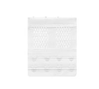 NDSJAIE Extensions de Soutien-Gorge Ensemble de 4 Crochets d'extension Soutien-Gorge Respirants Reliant Le Dos pour Le Bricolage(Tqk-4Pk-White-4Pcs)