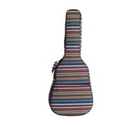 NDSJAIE Housse de Guitare Universelle Étui for Guitare électrique 40/41 Pouces, Style Tricot Ethnique Classique, Sac à Dos intérieur épais et étanche(Color 03)