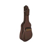 NDSJAIE Housse de Guitare Universelle Housse de Transport for Guitare Acoustique 41" à Compartiments Multiples(Coffee)