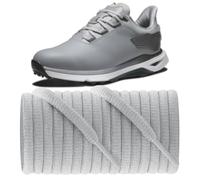 NDTEZUGT Lacets ovales pour chaussures FootJoy Pro/SL et HyperFlex, gris clair, 45"/115cm