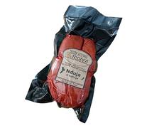 Nduja di Splinga 400g - Saucisse Artisanale, Épicée et Tartinable, Élaborée Avec du Porc Italien Certifié Premium Selection - Gourmet et Authentique Italie par Delizie Vaticane di Tropea
