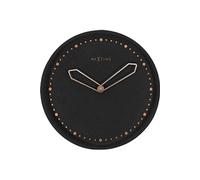 NE-3197ZW Horloge murale Dia. 35 cm, polyrésine, noir